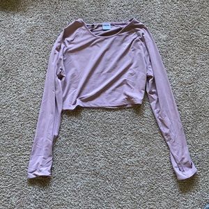 Gymshark cropped long sleeve